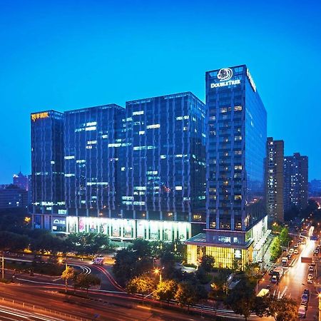 Doubletree By Hilton Beijing Hotel Bagian luar foto