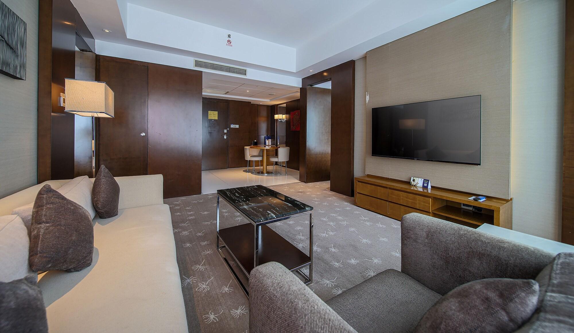 Doubletree By Hilton Beijing Hotel Bagian luar foto