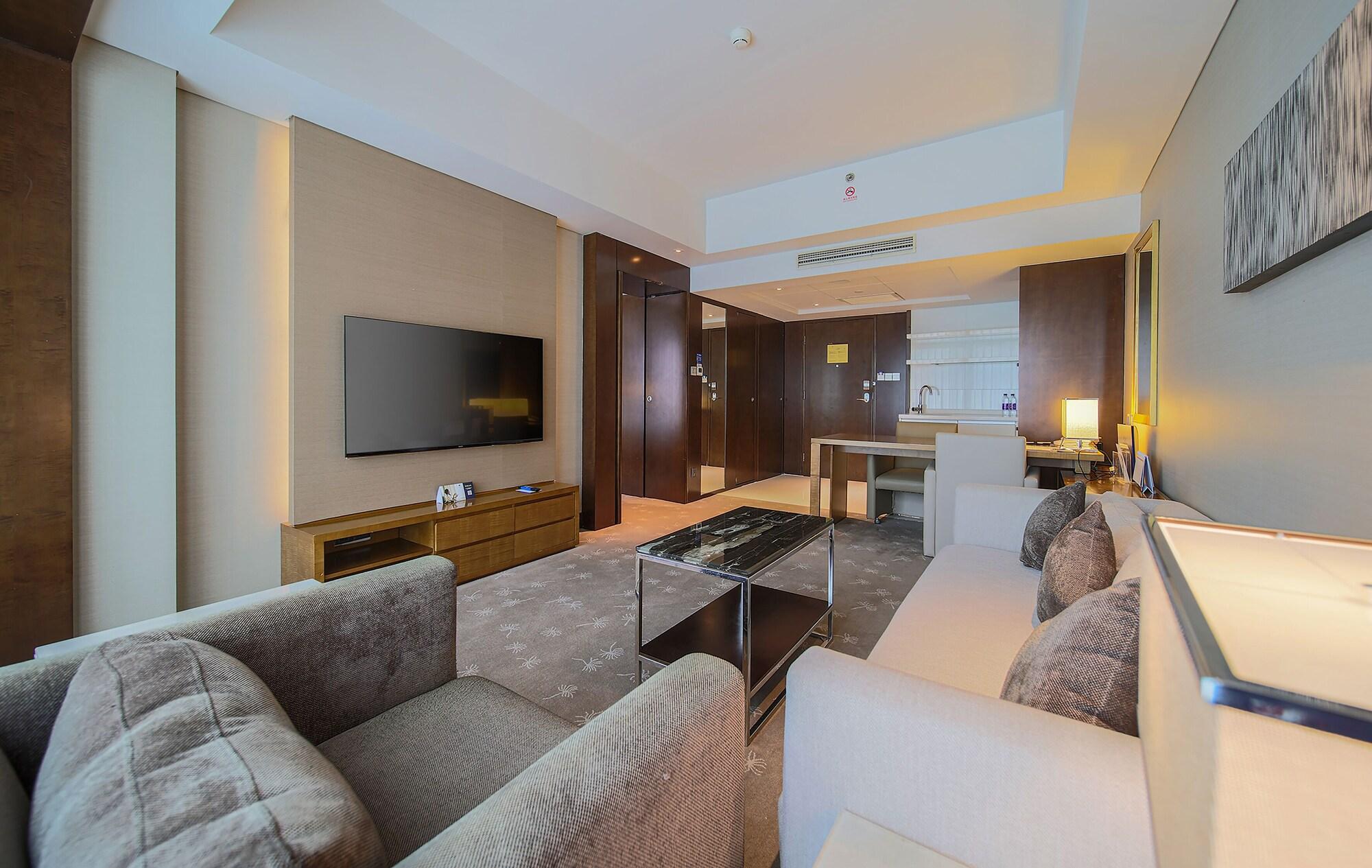 Doubletree By Hilton Beijing Hotel Bagian luar foto
