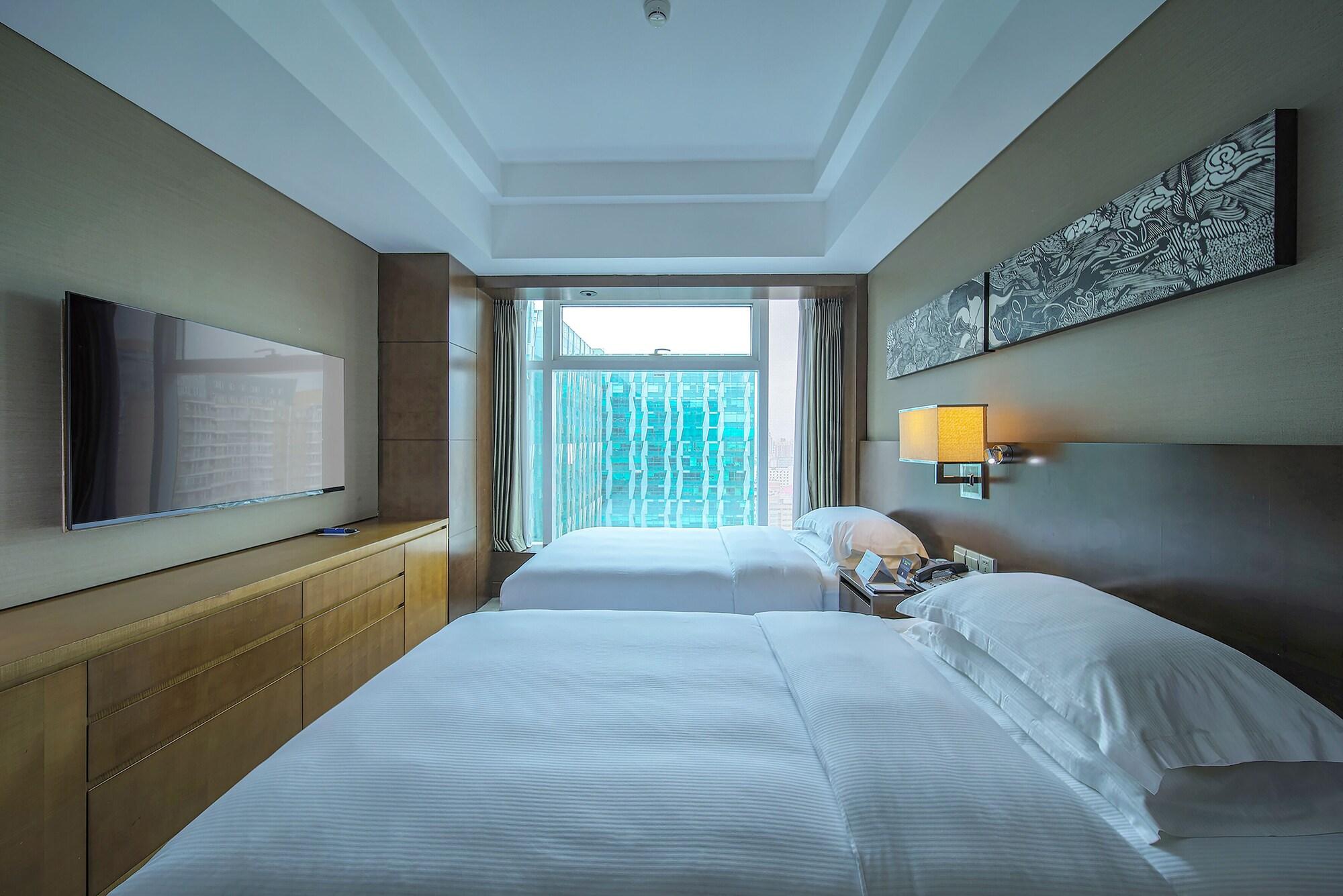 Doubletree By Hilton Beijing Hotel Bagian luar foto