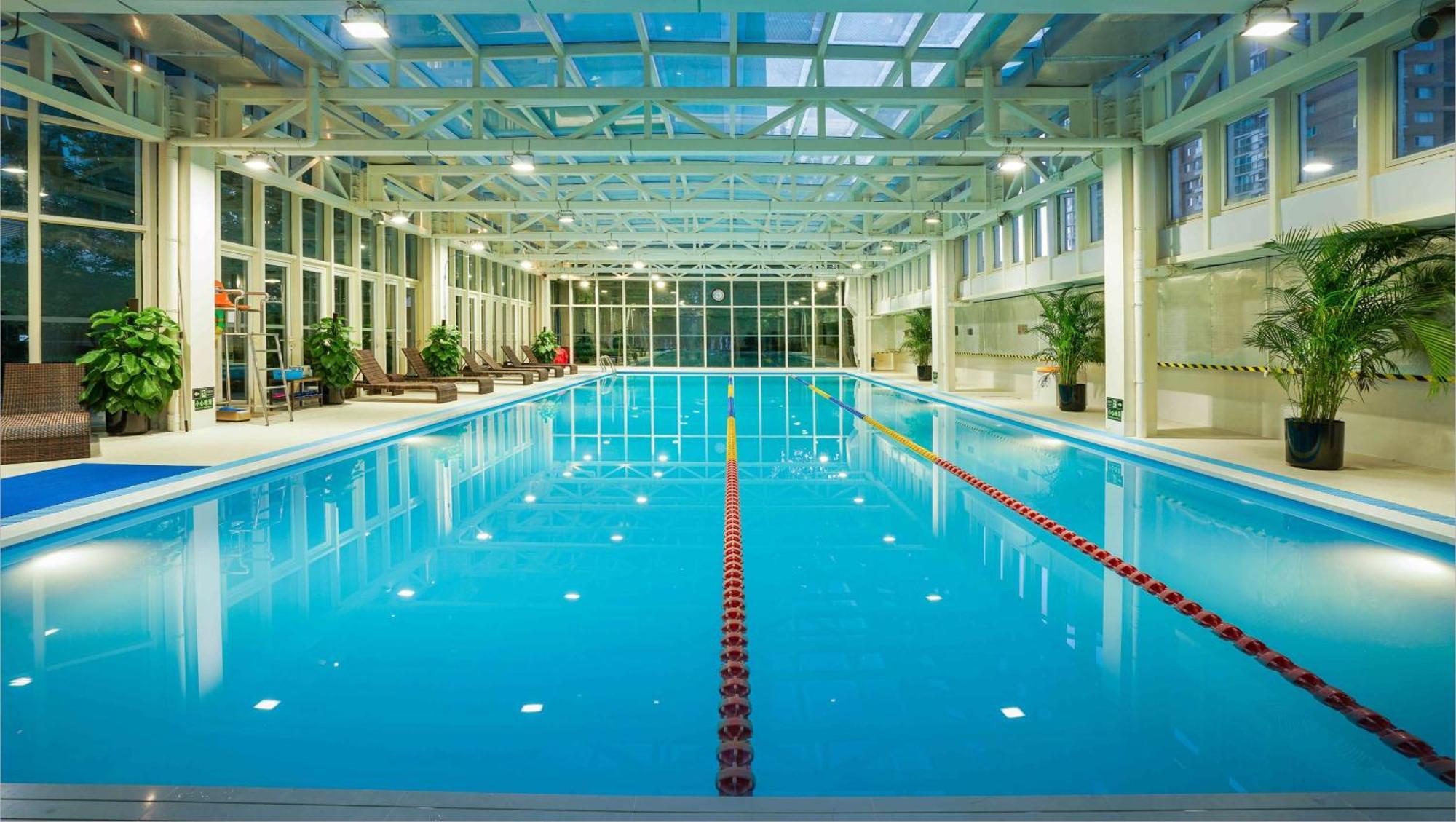 Doubletree By Hilton Beijing Hotel Bagian luar foto
