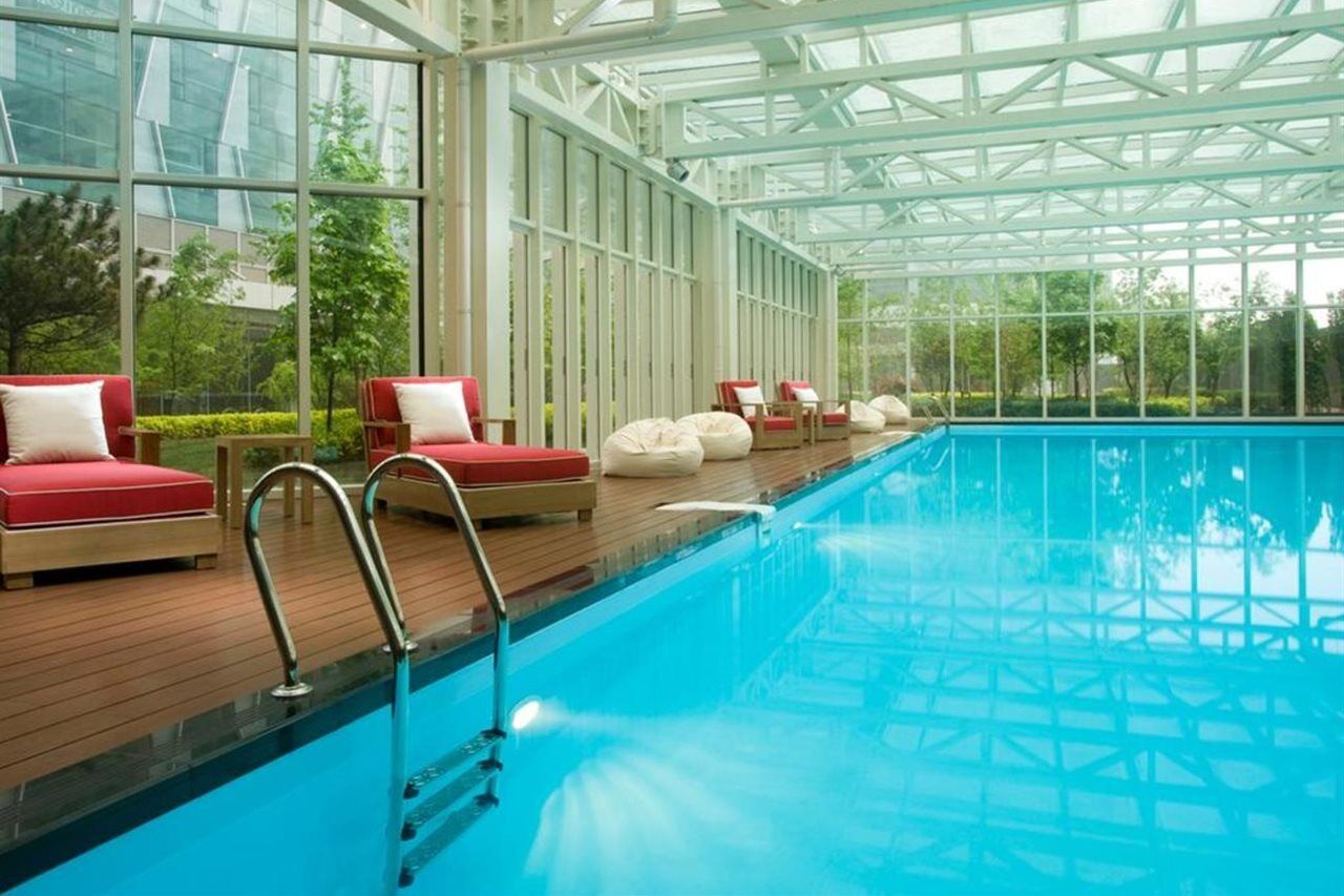 Doubletree By Hilton Beijing Hotel Bagian luar foto